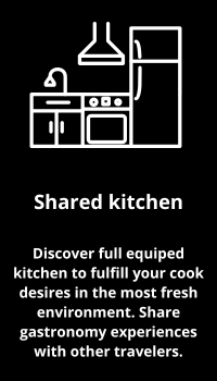 Shared kitchen Service - Hipilandia Taganga Hostel